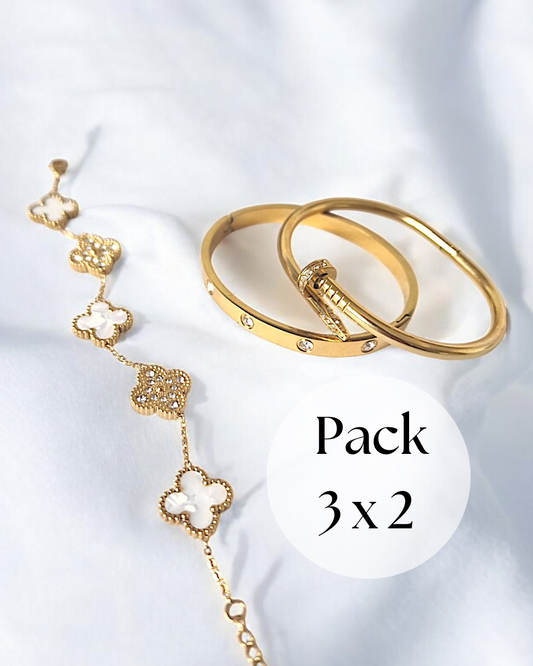 PACK QUEEN - 3 PULSERAS